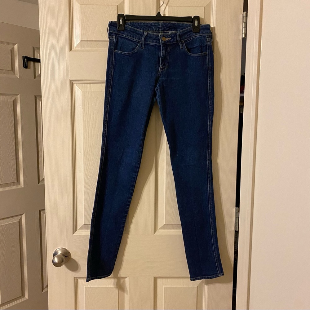 Dark Wash Skinny Jeans Size 28